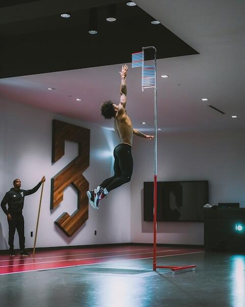 P3 college prep program, vertical jump testing and training, biomechanics and performance